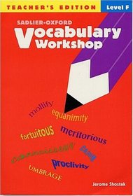 Vocabulary Workshop Level F 11th Grade