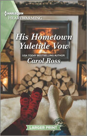 His Hometown Yuletide Vow (Pacific Cove, Bk 4) (Harlequin Heartwarming, No 399) (Larger Print)
