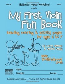 My First Violin Fun Book: including coloring & activity pages for ages 4 to 7