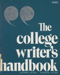The college writer's handbook
