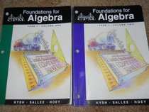 Foundations for Algebra: Year 1