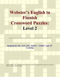 Webster's English to Finnish Crossword Puzzles: Level 2