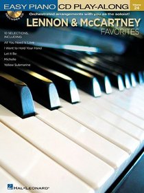 Lennon and McCartney Favorites: Easy Piano CD Play-Along Volume 24