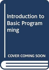 Introduction to Basic Programming