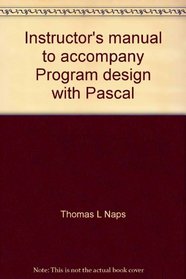 Instructor's manual to accompany Program design with Pascal: Principles, algorithms and data structures