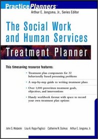 The Social Work and Human Services Treatment Planner (Practice Planners)