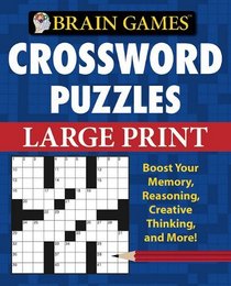 Brain Games Crossword Puzzles Large Print
