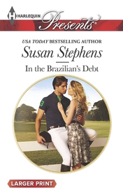 In the Brazilian's Debt (Hot Brazilian Nights!, Bk 1) (Harlequin Presents, No 3318) (Larger Print)