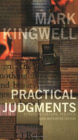 Practical Judgments: Essays in Culture, Politics, and Interpretation