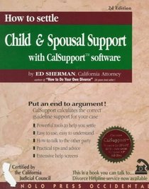 How to Settle Child & Spousal Support : With CalSupport Software