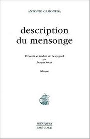 Description du mensonge (French Edition)