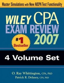 Wiley CPA Exam Review 2007 4-volume Set (Wiley Cpa Examination Review (4 Vol Set))