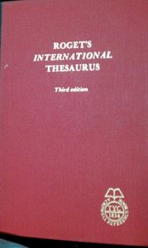 Rogets International Thesaurus 1962