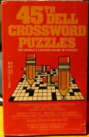 DELL CROSSWORD PUZZLES #45 (Dell Crossword Puzzles (Dell Publishing))