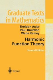 Harmonic Function Theory (Graduate Texts in Mathematics)