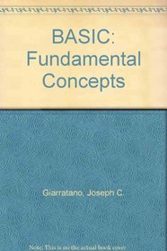 Basic, Fundamental Concepts