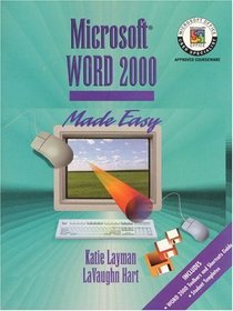 Microsoft Word 2000 Made Easy (Layman  Hart's Word Processing Made Easy Series)