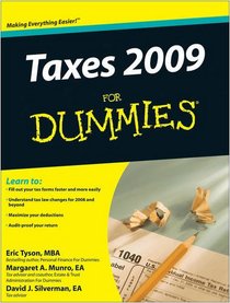 Taxes 2009 For Dummies (Taxes for Dummies)