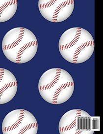 Composition Book |: Baseball |100 Pages 8.5