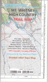 Mt. Whitney high country trail map