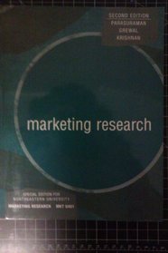 Marketing Research, Custom Publication