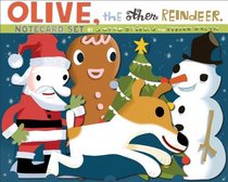 Olive the Other Reindeer Notecard Set (Stationery)