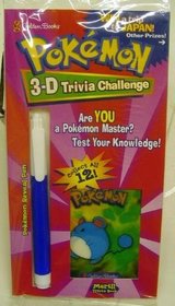 Pokemon 3-D Trivia Challenge: Marill (Mini Book and reveal pen)