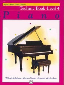 Alfred's Basic Piano Library Piano Course, Technic Book Level 4