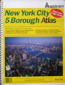 Hagstrom New York City Five Borough Atlas, Large Scale Edition (Hagstrom New York City Five Borough Atlas)