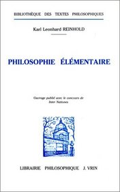 Philosophie lmentaire