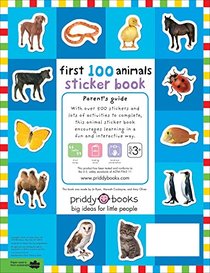 First 100 Animals Sticker Book