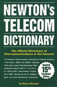 Newton's Telecom Dictionary 15 Ed