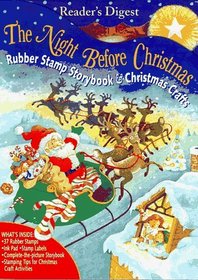 The Night Before Christmas: Rubber Stamp Storybook & Christmas Crafts (Rubber Stamp and Book Sets)