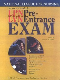 Review Guide for LPN/LVN Pre-Entrance Exam (National League for Nursing Series)