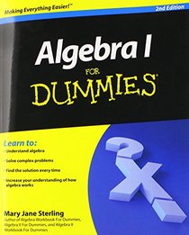 Algebra I: Learn and Practice 2 Book Bundle with 1 Year Online Access (For Dummies Series)