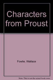 Characters from Proust