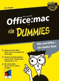 Office:Mac V.X Fur Dummies (German Edition)