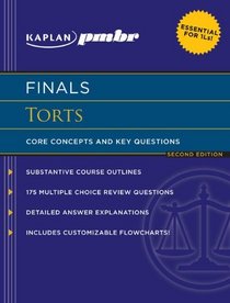 Kaplan PMBR FINALS: Torts: Core Concepts and Key Questions