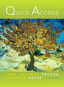 Quick Access: Reference for Writers (with MyCompLab NEW with Pearson eText Student Access Code Card) (6th Edition)