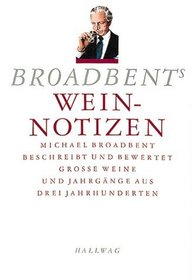 Michael Broadbent's Weinnotizen.