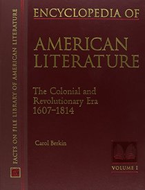 Encyclopedia of American Literature (Facts on File Library of American Literature)