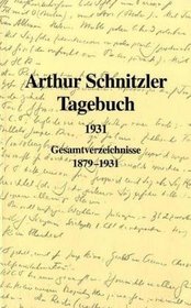 Tagebuch, 1931; Gesamtverzeichnisse 1879-1931