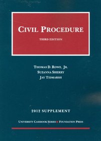 Civil Procedure, 2012
