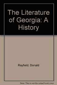 The Literature of Georgia: A History
