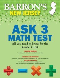 Barron's New Jersey ASK 3 Math Test, 2nd Edition