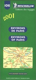 Michelin 2001 Environs of Paris (Michelin Maps)