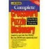 The Puzzlers Complete Crossword Puzzle Dictionary