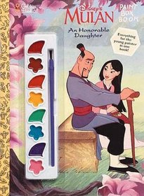 Mulan/Prepack 6: An Honorable Daughter Paint Box Book