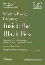 Modern Foreign Language Inside the Black Box: Assessment for Learning in the Modern Foreign Languages Classroom