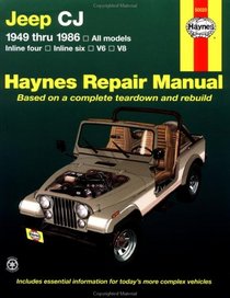 Haynes Repair Manual: Jeep CJ 1949-1986: All models